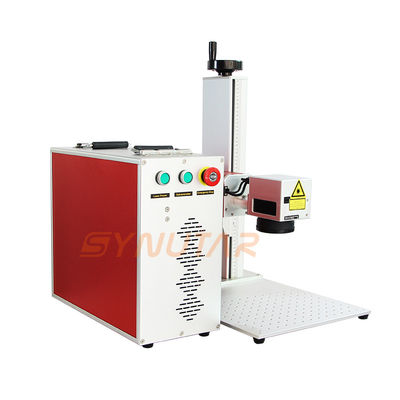 पोर्टेबल 20W फाइबर लेजर मार्किंग मशीन हैंडहेल्ड 220V / 50Hz पावर