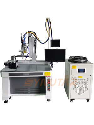 फाइबर लेजर धातु वेल्डिंग मशीन 50HZ एल्यूमीनियम लेजर वेल्डर