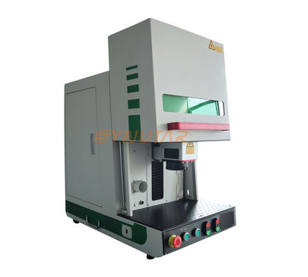 प्लास्टिक औद्योगिक फाइबर लेजर मार्किंग मशीन 120W 1064nm तरंग दैर्ध्य
