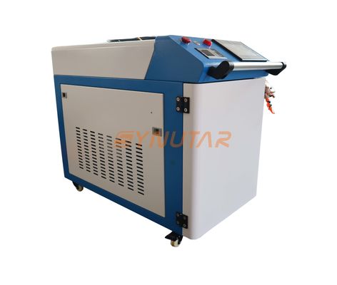 औद्योगिक के लिए 220V / 50Hz हैंडहेल्ड लेजर जंग हटाने की मशीन
