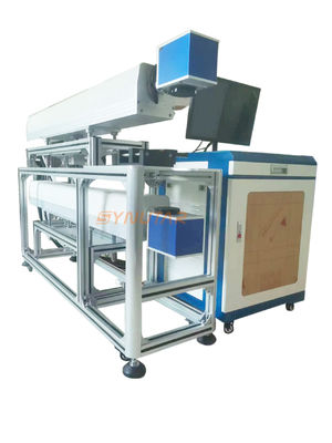 डबल हेड्स लेजर स्ट्रिपिंग मशीन 100W स्वचालित लेजर स्ट्रिपर