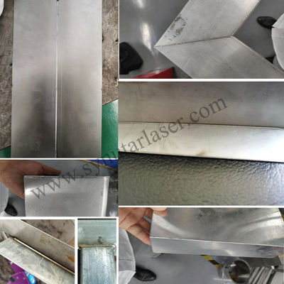 हैंडहेल्ड लेजर फाइबर वेल्डिंग मशीन 1500W / 1000W स्टेनलेस स्टील लेजर वेल्डर