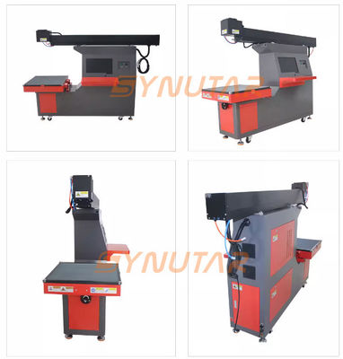 AC220V/50Hz/10A पावर सप्लाई CO2 लेजर मार्कर और EZCAD सॉफ्टवेयर और ग्लास लेजर ट्यूब के साथ