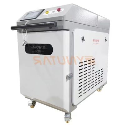 220V/50Hz M2&lt;1.2 1-20KHz पल्स आवृत्ति 1064nm तरंग दैर्ध्य के साथ हैंडहेल्ड लेजर क्लीनिंग मशीन
