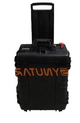 फाइबर लेजर 1064nm 100W स्कैनिंग नौकरियों के लिए पोर्टेबल लेजर सफाई मशीन
