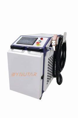 पोर्टेबल हैंडहेल्ड लेजर वेल्डिंग मशीन 1064nm एयर कूल्ड डिवाइस AC220V पावर सप्लाई