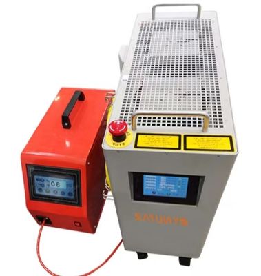 1064nm लेजर हैंडहेल्ड वेल्डिंग मशीन 0.1-20ms पल्स एयर कूलिंग के साथ