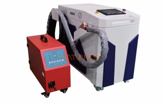 परिशुद्धता 0.02 मिमी पोजिशनिंग पोर्टेबल लेजर वेल्डिंग मशीन 2000W AC220V हैंडहेल्ड डिवाइस