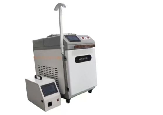 स्टेनलेस स्टील के लिए औद्योगिक 1KW 2KW लेजर वेल्डिंग मशीन 20 मिमी गहराई हवा ठंडा