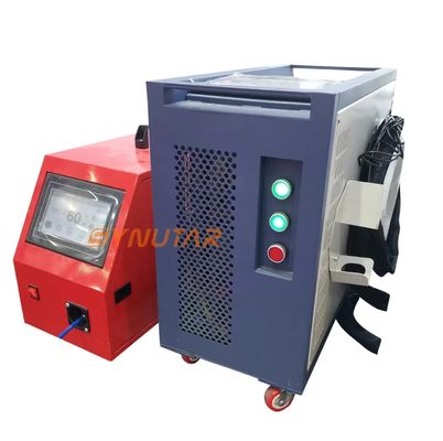 1000W-2000W लेजर वेल्डिंग मशीन 0.5-5 मिमी वेल्डिंग गहराई पोर्टेबल एयर कूल्ड हैंडहेल्ड लेजर वेल्डर