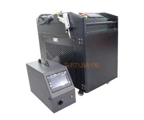 1000W - 2000W 3 में 1 बहुक्रियाशील लेजर वेल्डिंग काटने की मशीन
